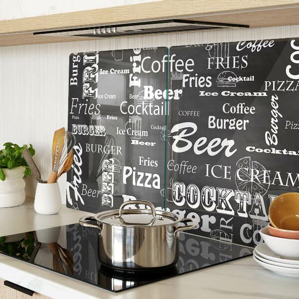 Glass chopping board Food and drinks