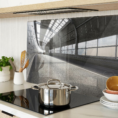 Glass cutting board Modern architecture and geometry