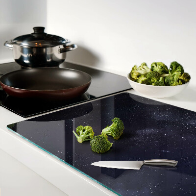 Glass chopping board Cosmic universe with stars