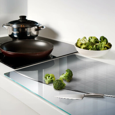 Glass chopping board Metallic shine with reflections