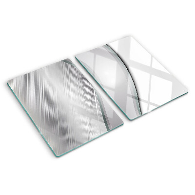 Glass cutting board Abstract wavy pattern