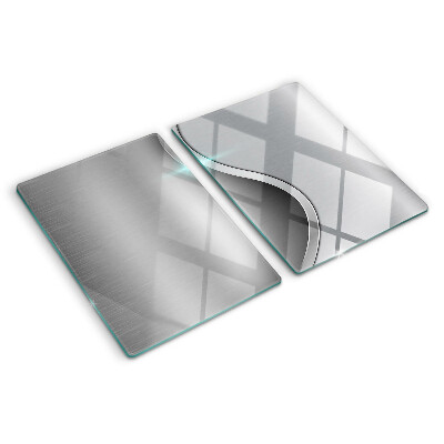 Glass kitchen board Modern design with a wave
