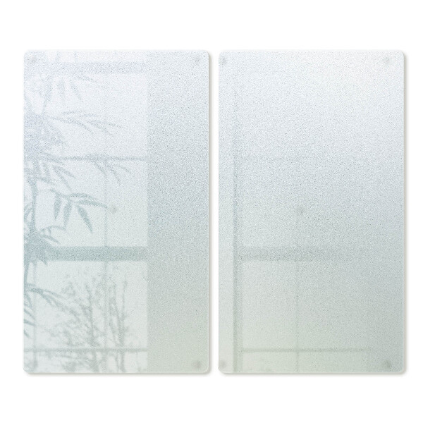 Glass cutting board Double semitransparent