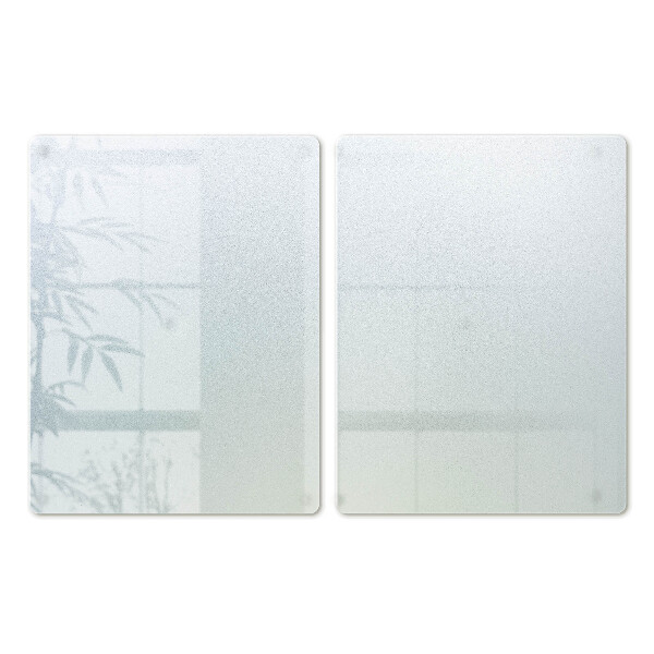 Glass cutting board Double semitransparent