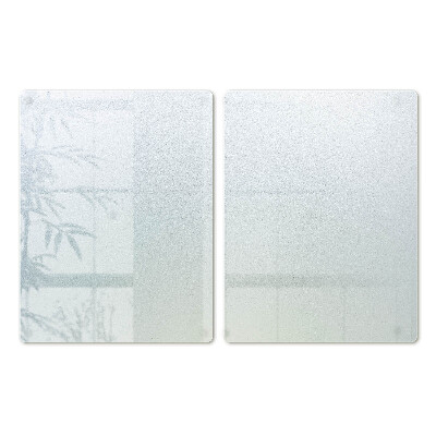 Glass cutting board Double semitransparent