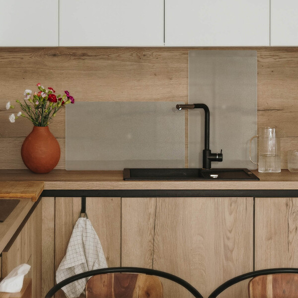 Glass cutting board Double semitransparent