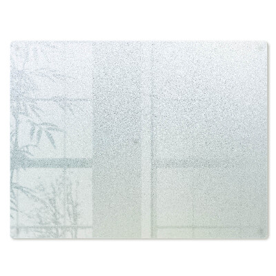 Glass cutting board Rectangular semitransparent