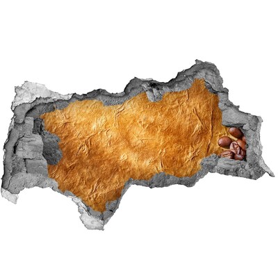 Hole wall sticker Golden Hole in the Wall