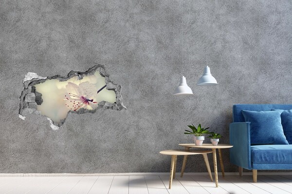 Hole in the wall sticker Cherry Blossom