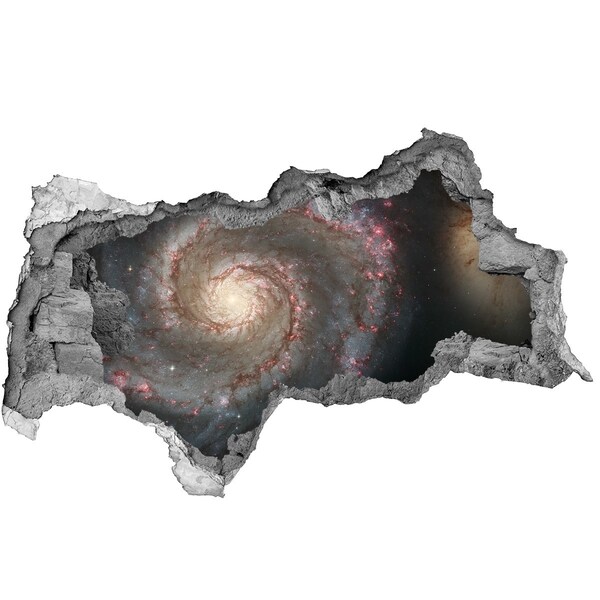 Hole wall sticker Nebula