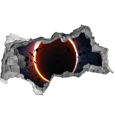 Hole wall sticker Eclipse