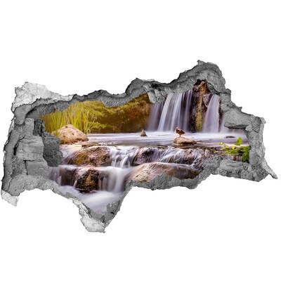 Hole in the wall sticker Waterfall