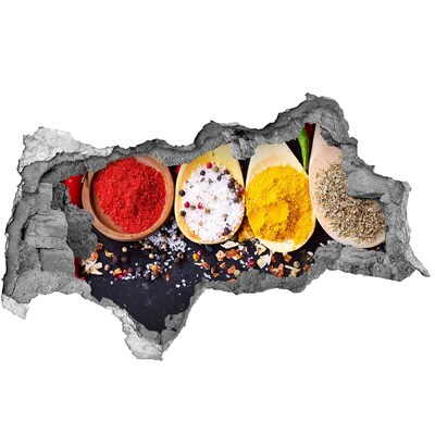 Hole in the wall sticker Spice paradise