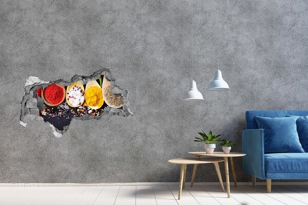 Hole in the wall sticker Spice paradise