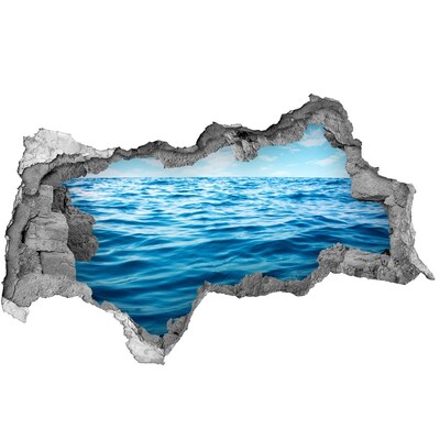 Hole in the wall sticker Sea water