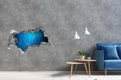 Hole in the wall sticker Constellation