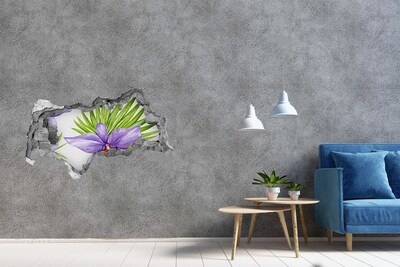 Hole in the wall decal Flower Hole in the Wall