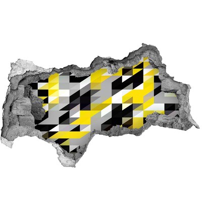 Hole in the wall sticker Abstract Hole in the Wall