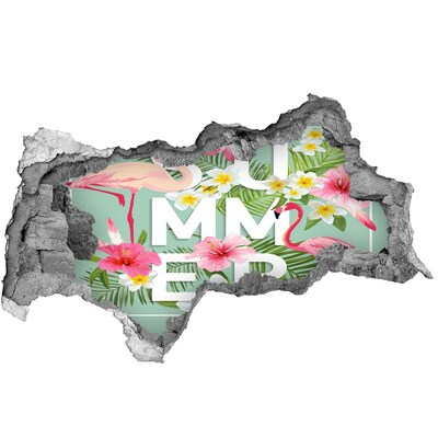 Hole wall sticker Summer Dreams