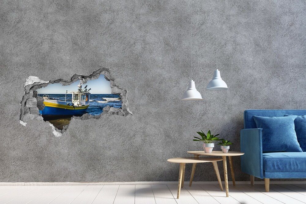 Hole in the wall decal Chapel at sea