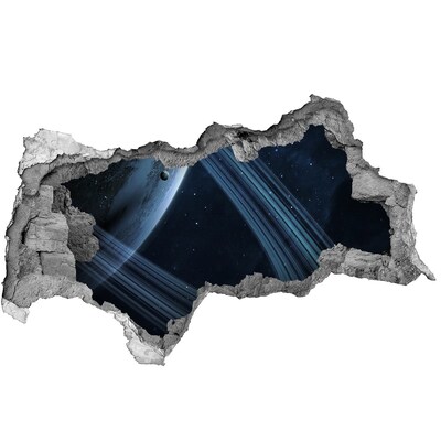 Hole in the wall decal Planet