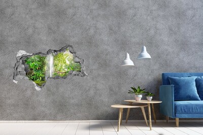 Hole wall sticker Waterfall