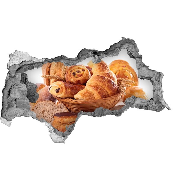 Hole in the wall sticker Bread