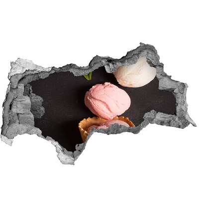 Hole in the wall sticker Hole in the Wall Ice Cream Feast