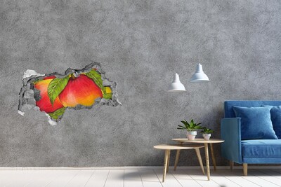 Hole in the wall decal Juicy Mango in the Wall Hole