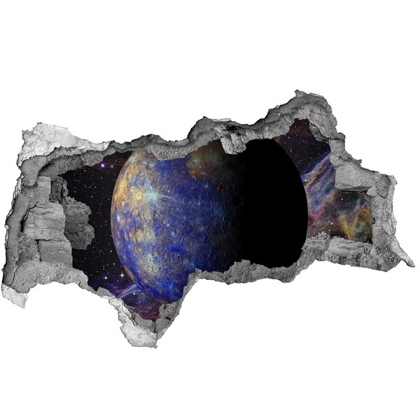 Hole in the wall sticker Space Hole in the Wall