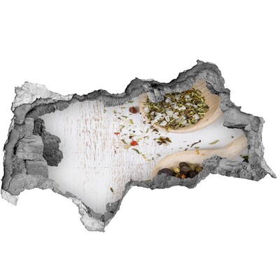 Hole in the wall decal Spice explosion