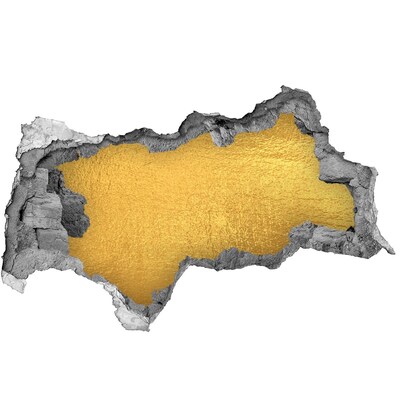 Hole wall sticker Golden Hole in the Wall