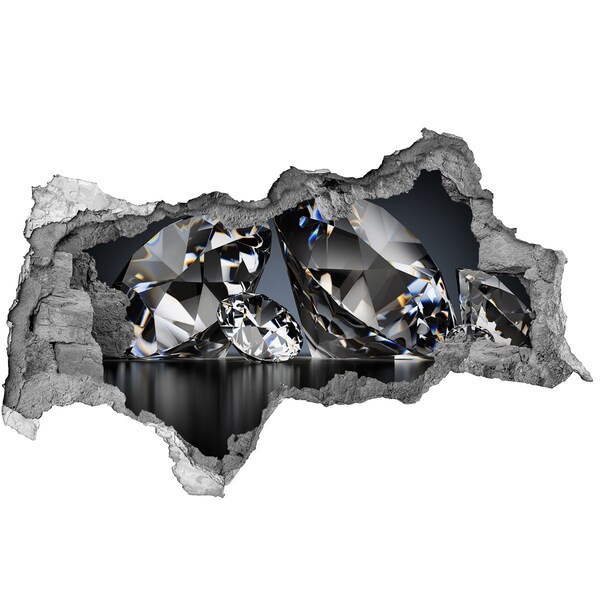 Hole in the wall decal Diamond Cave