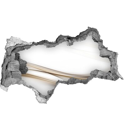 Hole in the wall sticker The illusion of open space