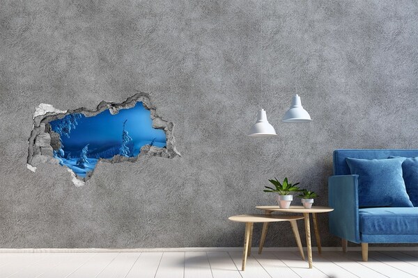 Hole wall sticker Moonlight