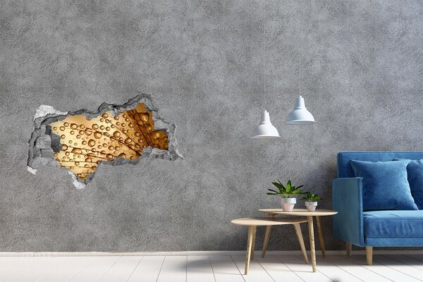 Hole in the wall decal Dandelion seeds