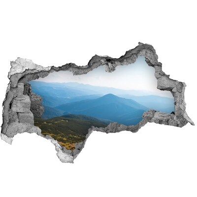 Hole wall sticker Tatry National Park