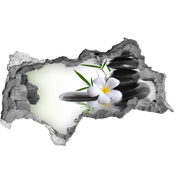 Hole wall sticker Relaxing spa corner