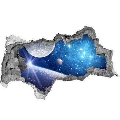 Hole wall sticker Cosmic Space