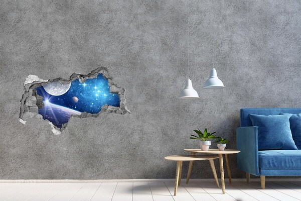 Hole wall sticker Cosmic Space