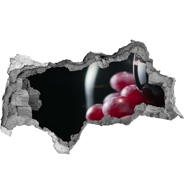 Hole in the wall decal Grapes in a Hole in the Wall