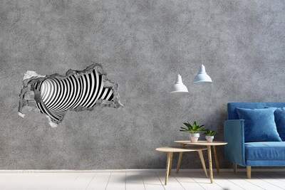 Hole in the wall sticker The illusion of a spinning tunnel