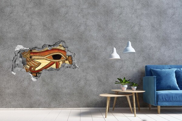 Hole wall sticker Ancient Egyptian painting