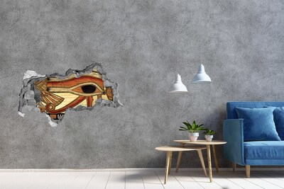 Hole wall sticker Ancient Egyptian painting