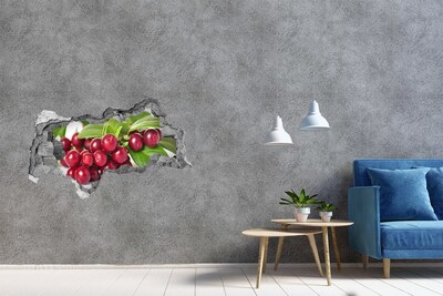 Hole in the wall sticker Fruity Hole in the Wall