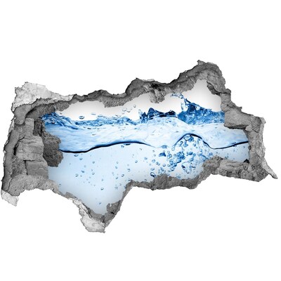 Hole wall sticker Underwater world