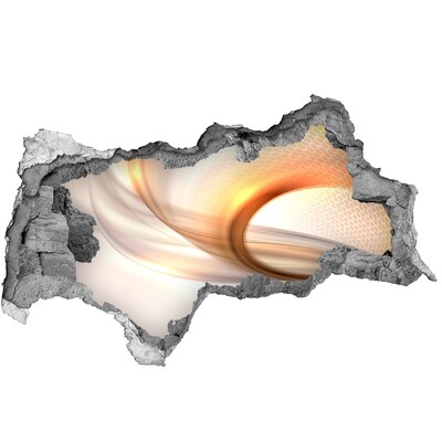 Hole in the wall sticker Modern interior design