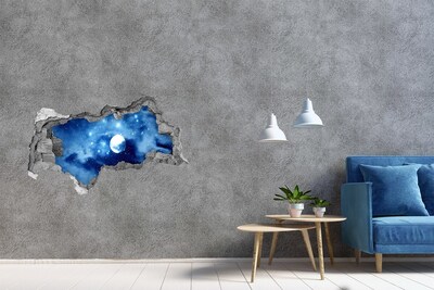 Hole in the wall decal Cosmic Space