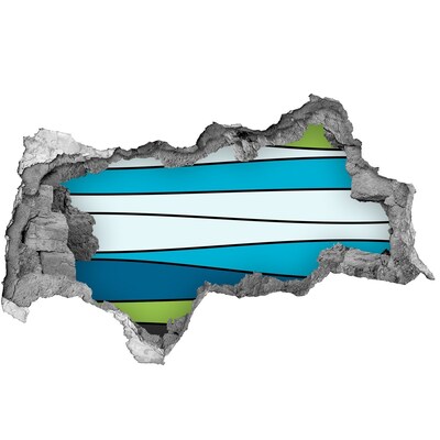 Hole in the wall sticker Abstract Interior of the Wall