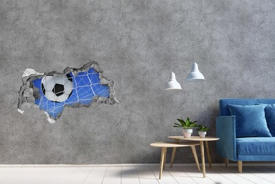 Hole in the wall sticker A goal in football